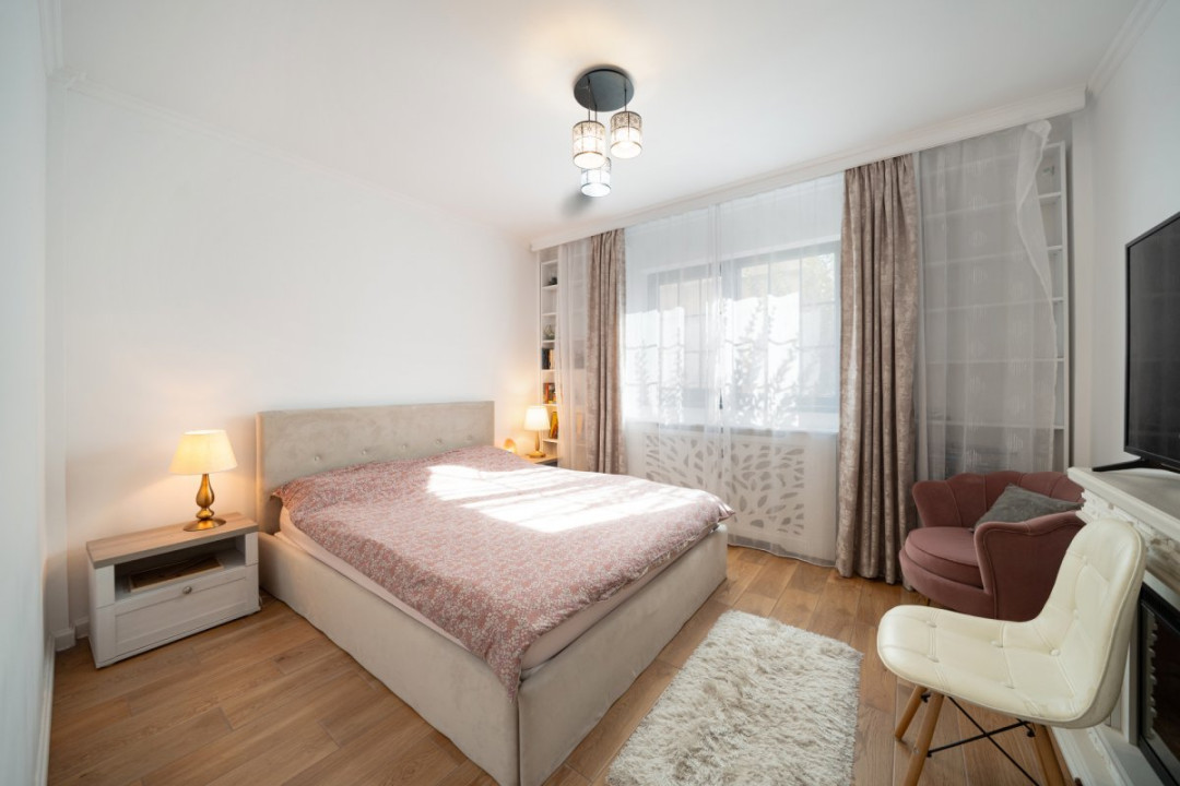 Mobilat-Utilat Modern*Loc de Parcare*75 mp + 12 mp Terasă*Bloc Nou*Renovat 2024