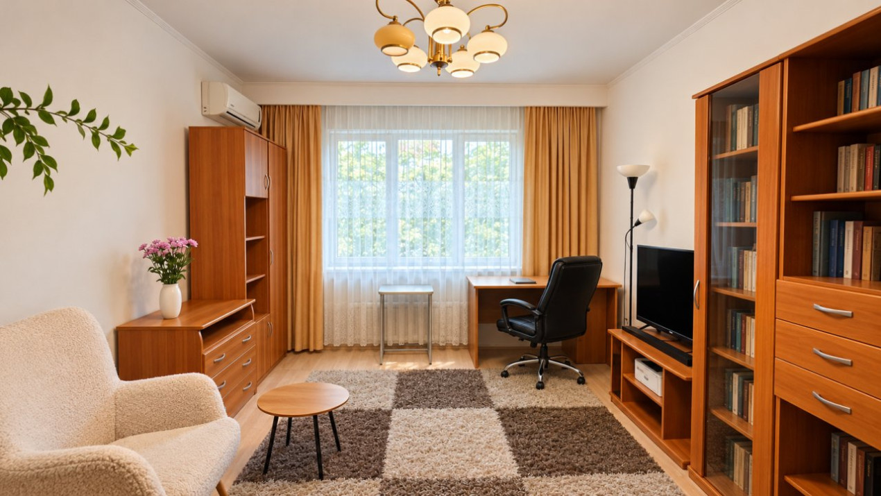 2 camere decomandate | Etaj 2/4 | 7min Metrou Piata Sudului, Sun Plaza