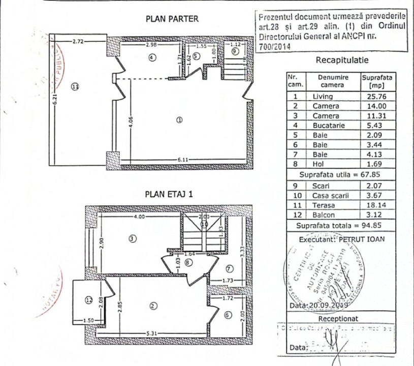 Proiect premiat*Duplex cu grădină privată*Design de autor*Parcare subterană