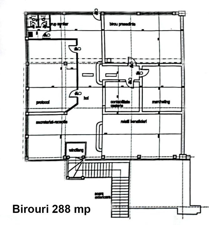 Hala 1.377 mp si birouri 288 mp - productie sau depozitare - central Bucuresti