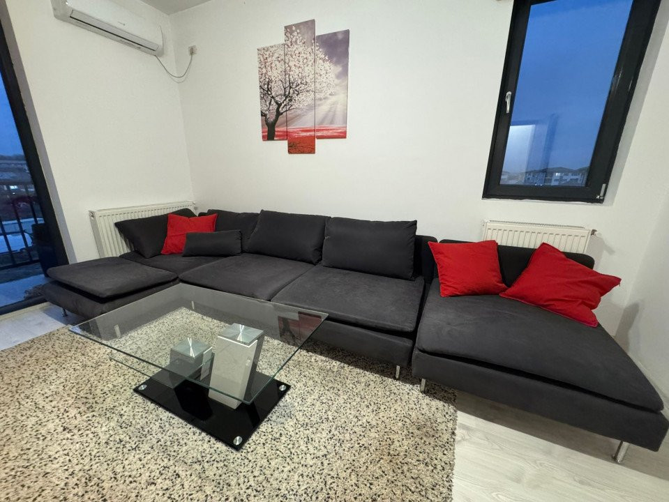 Ap. 2 camere lux mobilat Militari Residence