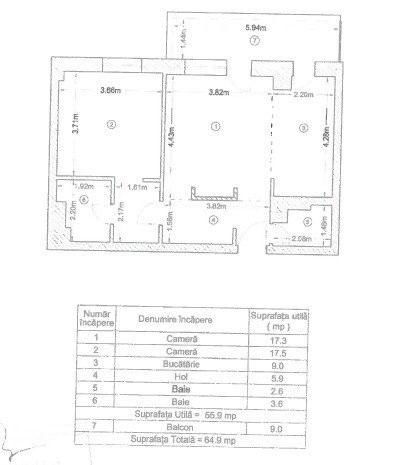 Pachet Investiție în Zona de Nord | 2 camere + 2 parcari | mobilat | inchiriat 