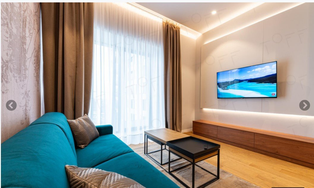 apartament 2 camere de vanzare- One Verdi park- Mobilat si utilat complet