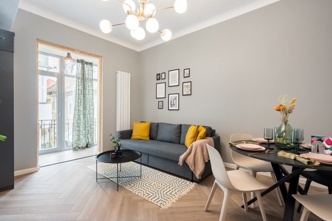Apartament cu 2 camere Parcul Carol- Principatele Unite