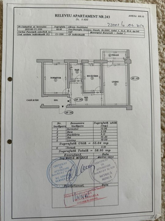 Apartament 2 camere, 60 mp, Sisești – Confort, liniște și acces rapid la natură 