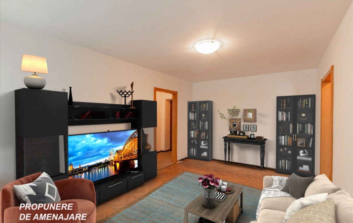 St. cel Mare, langa Spitalul de Urgenta: apt. 2 camere, cu randament excelent!