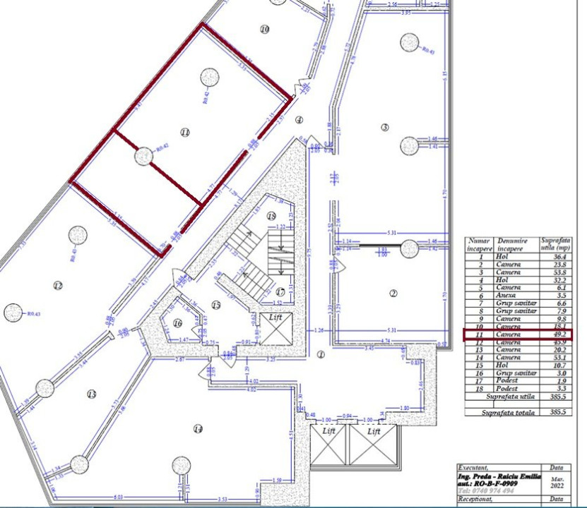 Spatiu de birouri | 50mp | Vitan Center | Utilitati incluse