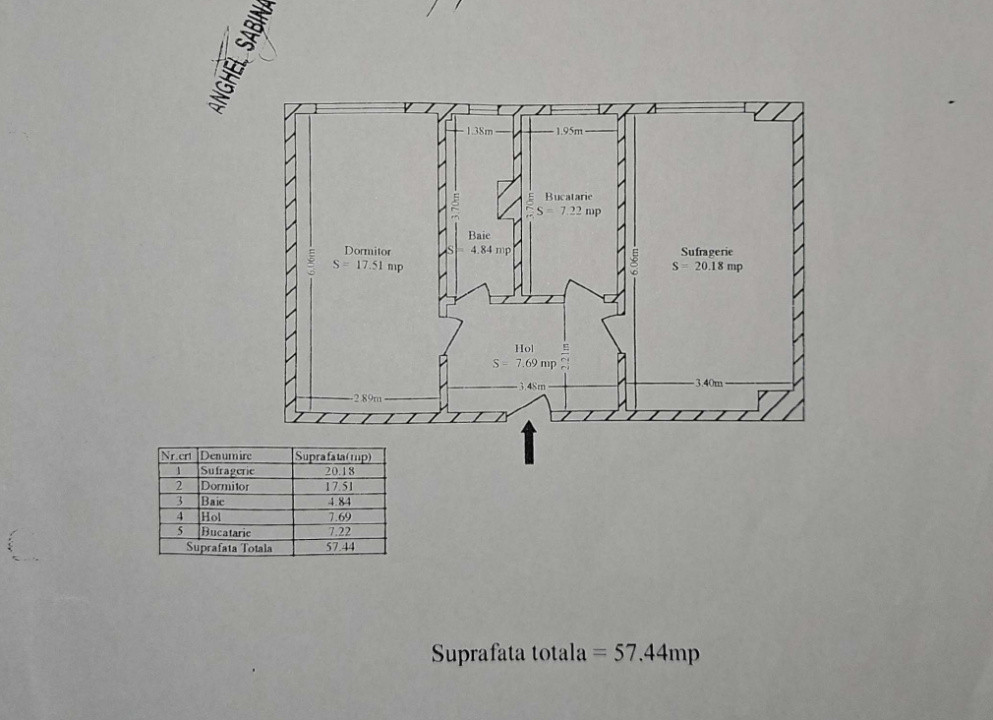 De vanzare 2 camere(cu gradina) - Iuliu Maniu vis-a-vis de Petrom
