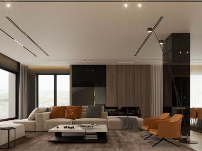 Penthouse 5 camere | 358 mp, terasă 84 mp, vedere pădure – Pines Residence