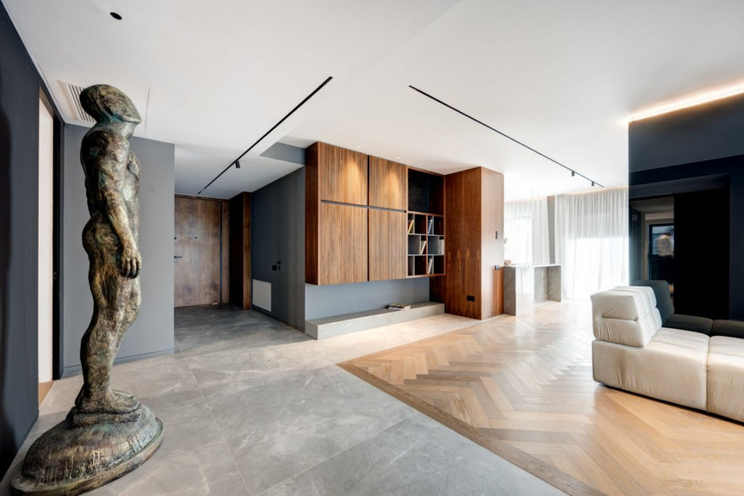 Apartament 3 camere cu terasă, 108 mp | Finisaje high-end – Pines Residence