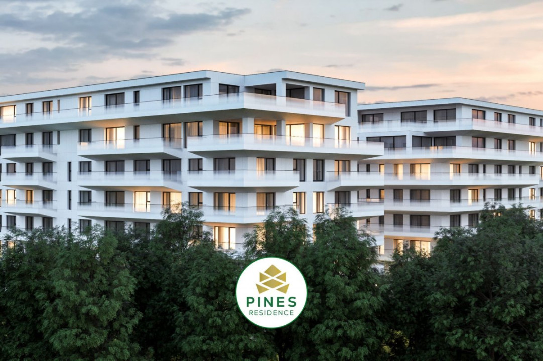 Pines Residence | Apartament 3 Camere | 135 mp | Terasă 38 mp