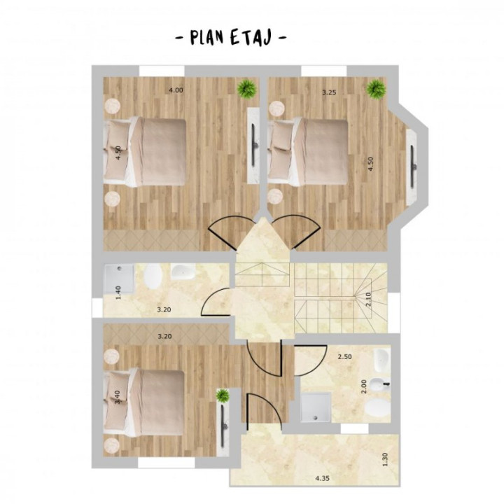  Vila TIP 1 în Ansamblul Rezidențial Snagov Villas.
