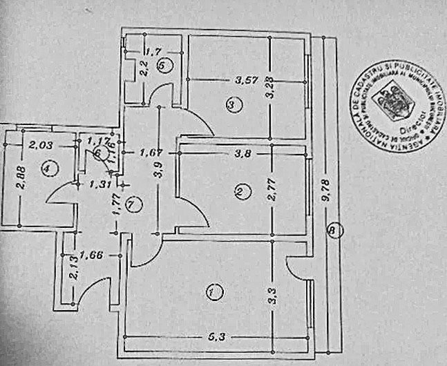 0% | Apartament 3 camere decomandat, 74 mp cu balcon | Sos. Pantelimon