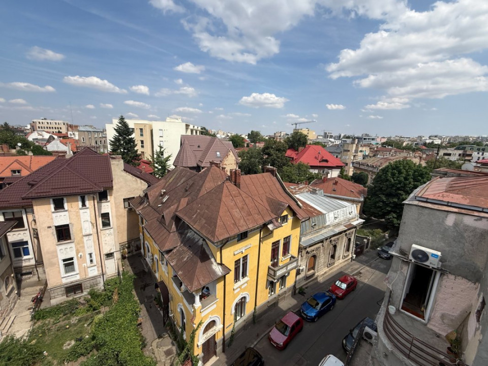 Apartament la Udriste, 200 mp, terasa 40 mp vedere libera