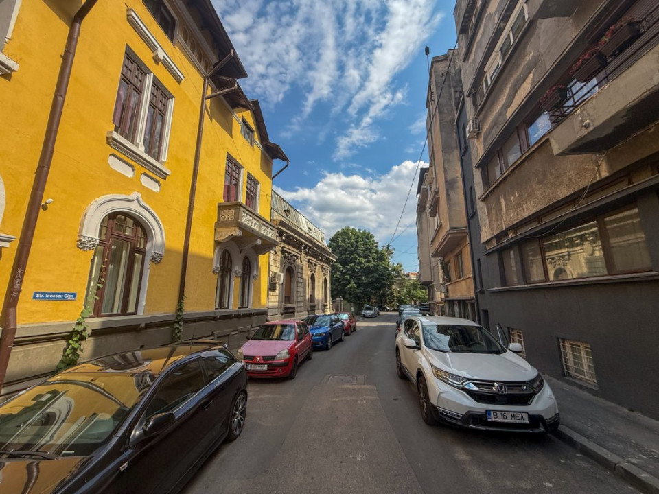 Apartament la Udriste, 200 mp, terasa 40 mp vedere libera